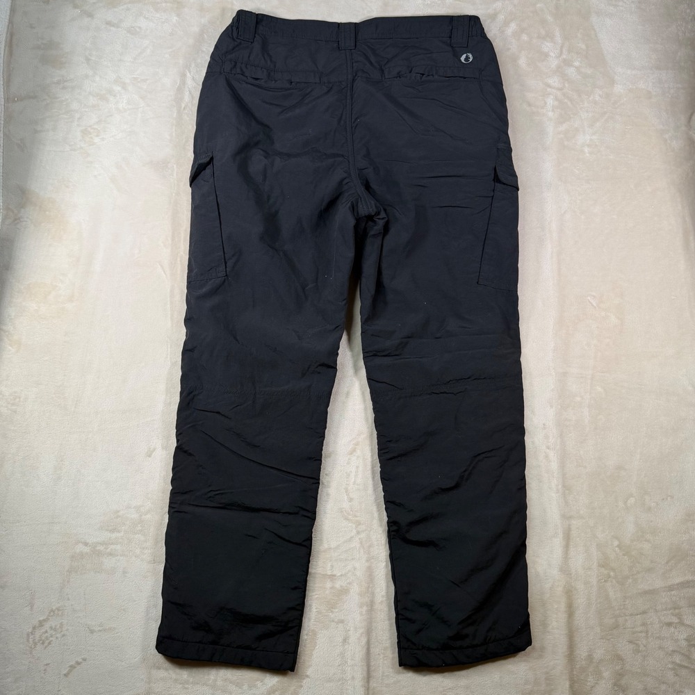 The American Outdoorsman Cargo Pants Mens 32x30 Black Adjustable Fleece Lined - Picture 9 of 9